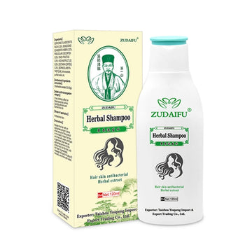 Zudaifu Shampoo Therapeutic Anti-Dandruff  Flaking Scalp  Herbal Shampoo 120ml