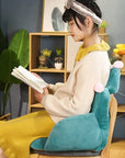 Crown Chair Cushion Plush Home  One Pieces Office Cushions Crowns Cute Lazy Sofa Warm Floor Seat Pad Perfect for Holiday