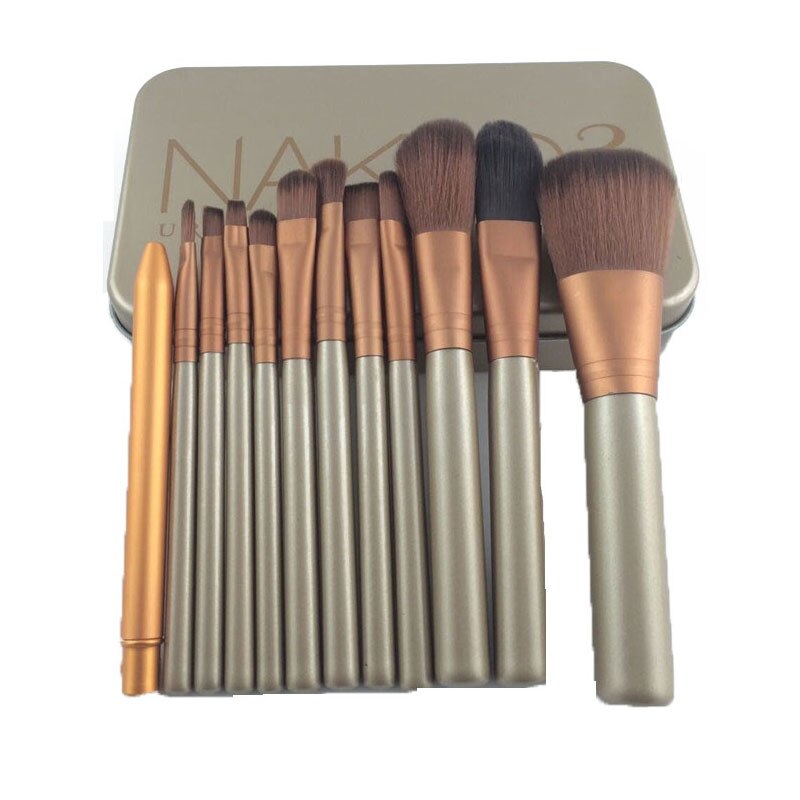 NAKED 3 Makeup Brush Eye Shadow Set 12pcs/lot