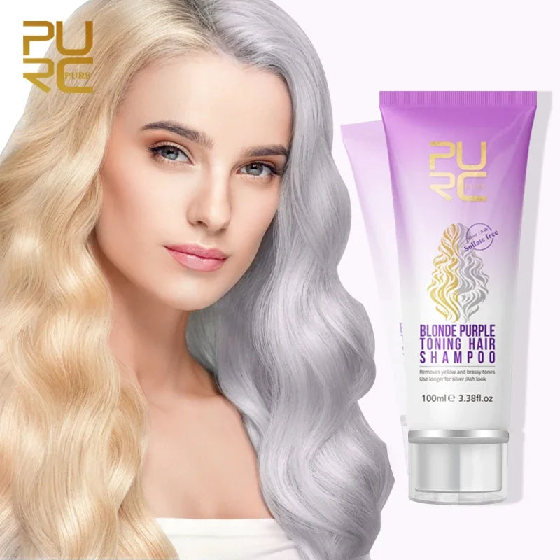 PURC  Blonde Purple Toning Hair Shampoo