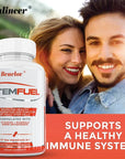 STEMFUEL Promotes Healthy Regeneration Stem Cells Formulated With Vitamins 120 Vegetarian Capsules