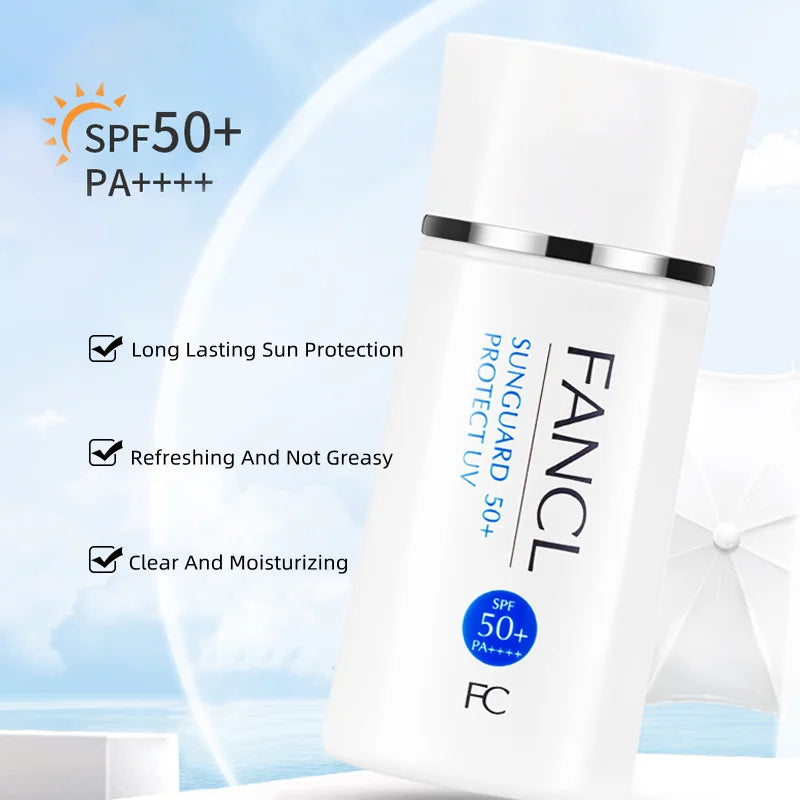 FANCL Physical Sunscreen SUNGUARD 50+ Waterproof Sun Protection 60ml