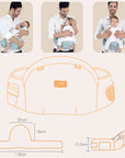 Baby Carrier Cotton Waist Stool: Baby Holder Sling Bebe Hip Carrier, Kids Hip Seat, Baby Walkers Bag Front Holder Wrap