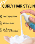 PURC Pure Curly Styling Treatment Mousse 50ml / 1.69 OZ.