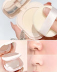 Setting Powder Oil Control Makeup Setting Brightening Skin Powder Mirror Compact Makeup Powder