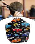 Professional Kids Barber Cape: Cartoon Design, Reusable Waterproof Hair Cutting Cape for Hairdressing, Shampooing, Perms, and Hair Dye