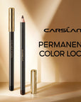 CARSLAN Long-lasting Eyeliner Pencil Waterproof Smudge Proof Quick Drying Makeup