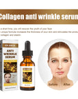 Wrinkle Remover Face Serum Lift Firm Collagen Serum Dark Essence Face Skin Care 20ml