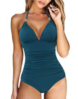 Halter Swimsuit  Beachwear Swimming Summer Monokini for women