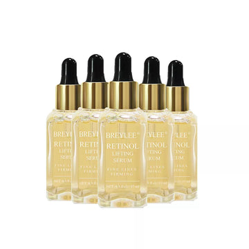 BREYLEE Face Serum Retinol Skin Care 24k Gold Anti Aging Cream 5PCS 17ml / 0.6 fl.oz