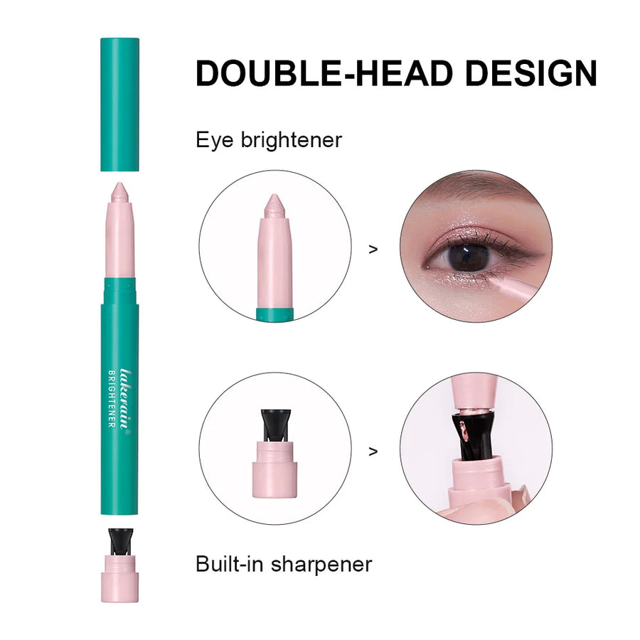 Eye Brightener shimmer Lying Silkworm Pen Ultra Fine Natural Glitter Shadow Pencil Eyeliner Waterproof 1 Piece