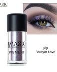 IMAGIC Metallic Glitter Eyeshadow P9 Forever Love Color