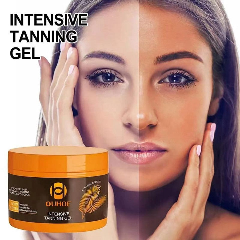 OUHOE Brown Intensive Tanning Gel 150g