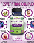 BALINCER RNatural Resveratrol Antioxidant Adult Supplement Promoting Healthy Weight Loss and Overall Wellbeing