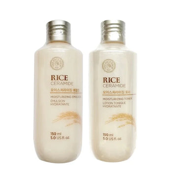 Korean cosmetics rice set toner 150ml + emulsion 150ml The Rice Ceramide Moisturizing 150ml / 0.5 US fl.oz.