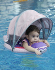 Mambobaby Baby Float Lying Swimming Ring: Infant Waist Swim Ring Toddler Swim Trainer, Non-Inflatable Buoy Pool Accessories