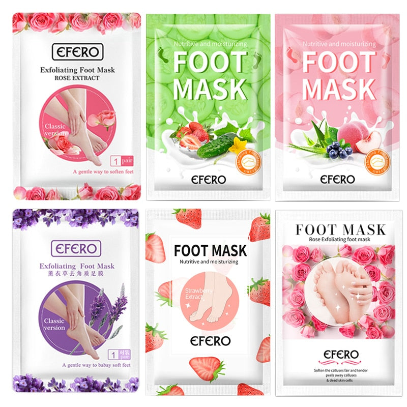 EFERO Feet Exfoliating Foot Mask 6Pair