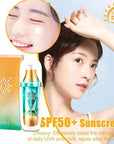 Spf 50 Face Sunscreen Cream Anti UVA/UVB Body Face Sunscreen Isolation Lotion Whitening Moisturizing Sunscreen Skin Care