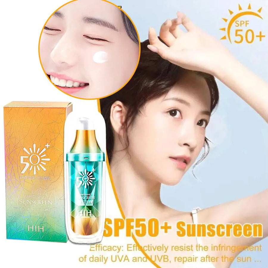 Spf 50 Face Sunscreen Cream Anti UVA/UVB Body Face Sunscreen Isolation Lotion Whitening Moisturizing Sunscreen Skin Care