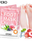 EFERO Exfoliating Foot Masks  2/3pairs