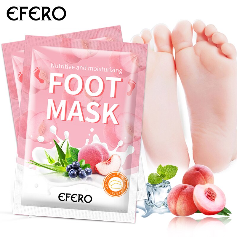 EFERO Exfoliating Foot Masks  2/3pairs