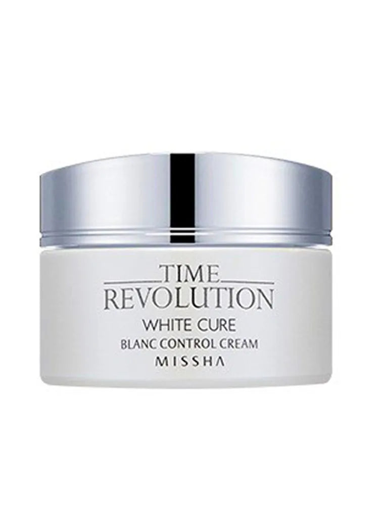 MISSHA Time Revolution White Cure Blanc Control Cream Ageless Face Toner Skin Care 50ml