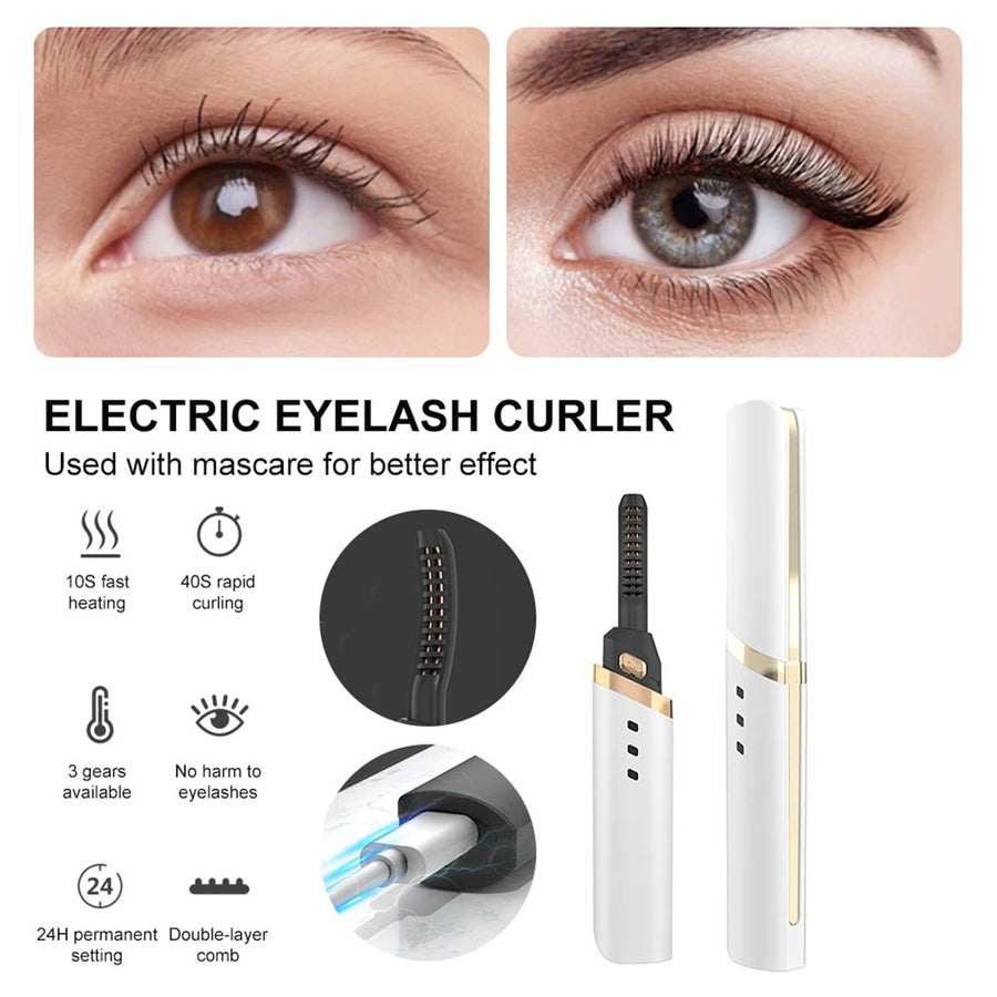 Adjustable Heating Eyelash Curler 3 Gear