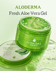 ALODERMA Pure Aloe Vera Gel + Skin Hydrator 2Pcs