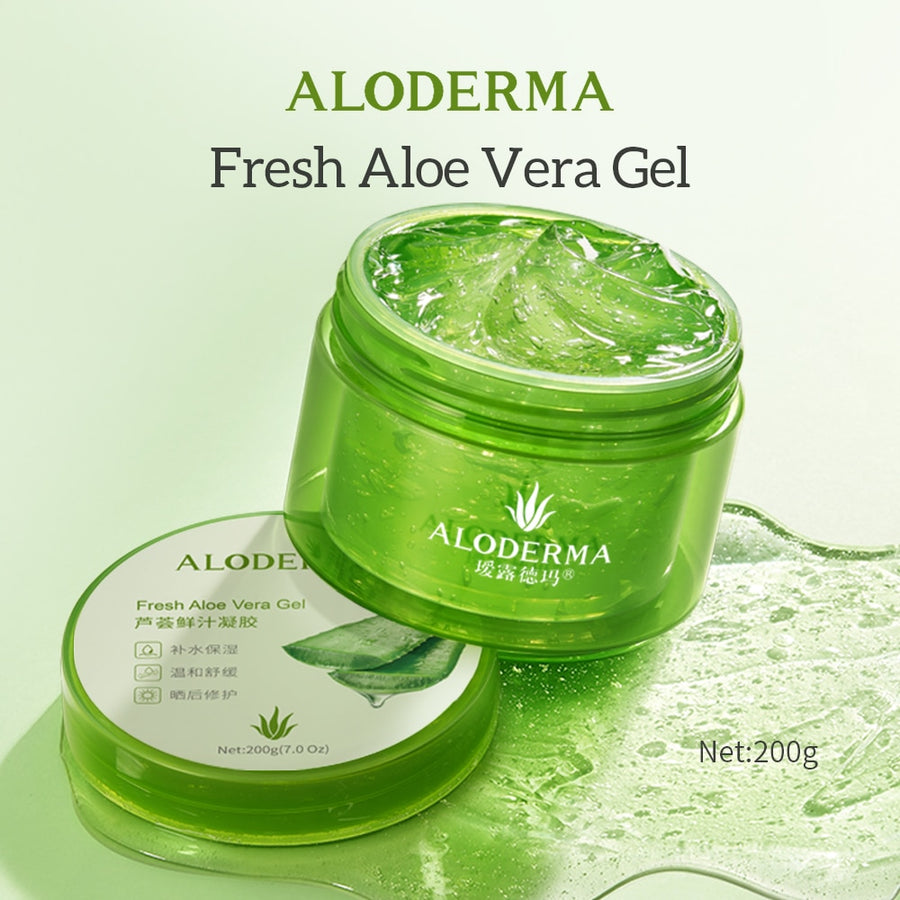 ALODERMA Pure Aloe Vera Gel + Skin Hydrator 2Pcs