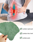 12pcs=1bag Wormwood Back Patches Self-heating Lumbar Spine Joint Pain Relief Medical Sticker Muscle Neck Arthritis Plaster A526