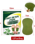 24pcs=2bags Foot Health Patch Relax Body Improve Sleep Body Detox Foot Patch Relieve Bad Breath Beauty Herbal Foot Pads A833