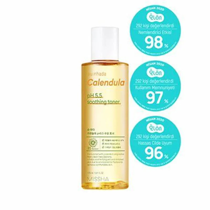 Missha Mild Calendula pH5.5 Soothing Special Set Salicylic  Shrink Cosmetics 50ml