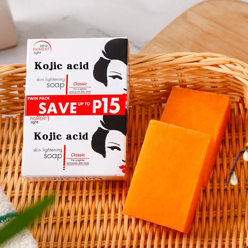 Kojic Acid Soap Original Body Face Skin Lightening Whitening for Dark Spot Skin Care