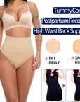 High Waist Tummy Control Panties Thong Slimming Underwear Butt Lifter Shaper for Women