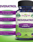 BALINCER RNatural Resveratrol Antioxidant Adult Supplement Promoting Healthy Weight Loss and Overall Wellbeing