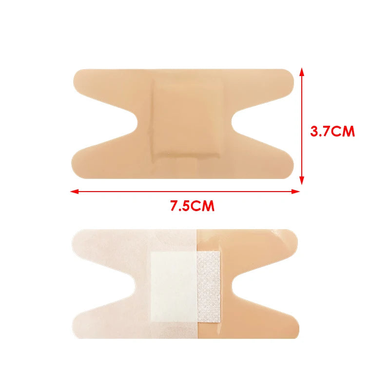 50pcs Waterproof Band-Aid Fasten Wound Hemostatic Patch Sterility Adhesive Bandages First Aid Kit Supplies Medical BandAid A1355