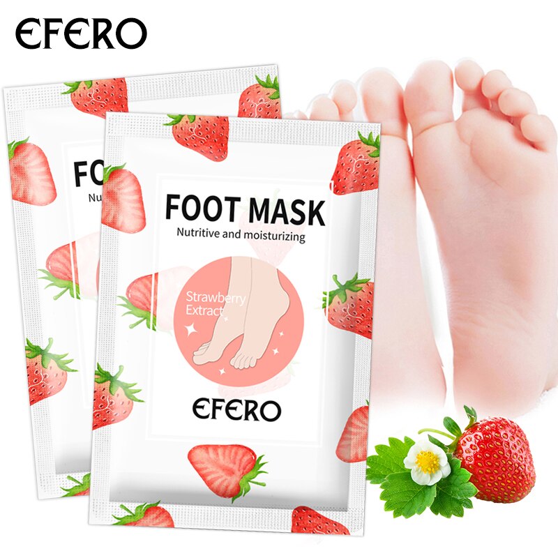 EFERO Exfoliating Foot Masks  2/3pairs