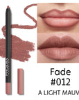 PHOERA Waterproof Matte Lipliner Pencil 12Color