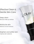 Olay Total Effects Face Wash Daily Facial Cleanser Remove dirt Excess Oils Balances Skin Deep Clean For Combination Skin 100g