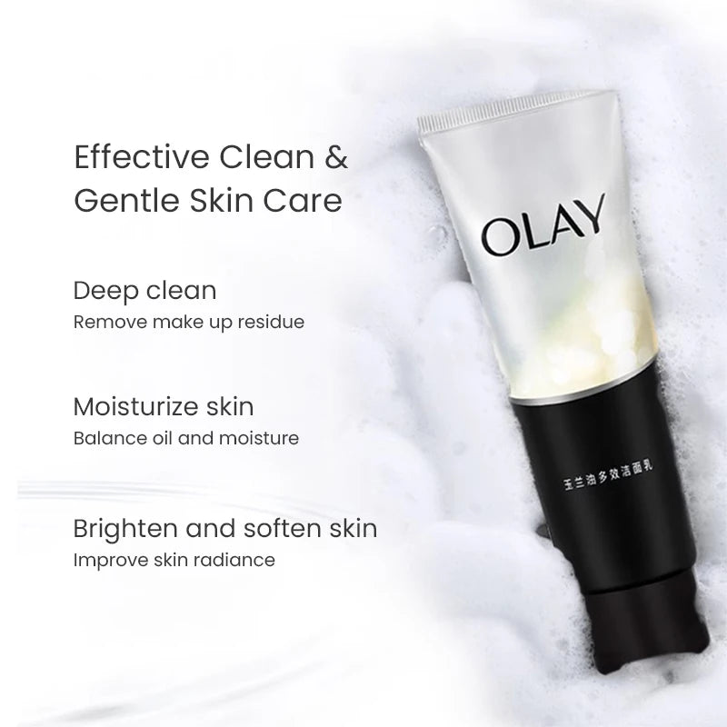 Olay Total Effects Face Wash Daily Facial Cleanser Remove dirt Excess Oils Balances Skin Deep Clean For Combination Skin 100g