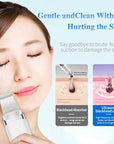 Ultrasonic Facial Cleaner ,Blackhead Removal Tool ,Skin Scrubber