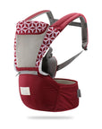 Premium Ergonomic Baby Carrier with Breathable Backpack and Hipseat