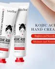 SADOER Kojic Acid Hand Cream Moisturizing Nourishing Brightening Hydrating Hand Creams Beauty Hands Skin Care Products