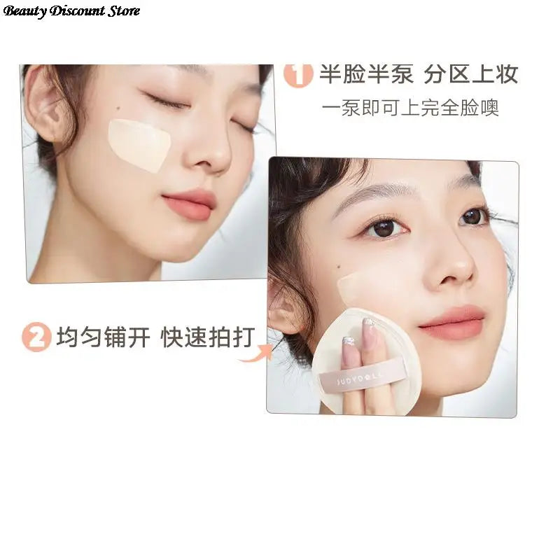 Judydoll Yunrou Non-marking Face Does not Change Color Powder Cream Makeup Foundation Cream Muscle Liquid Foundation