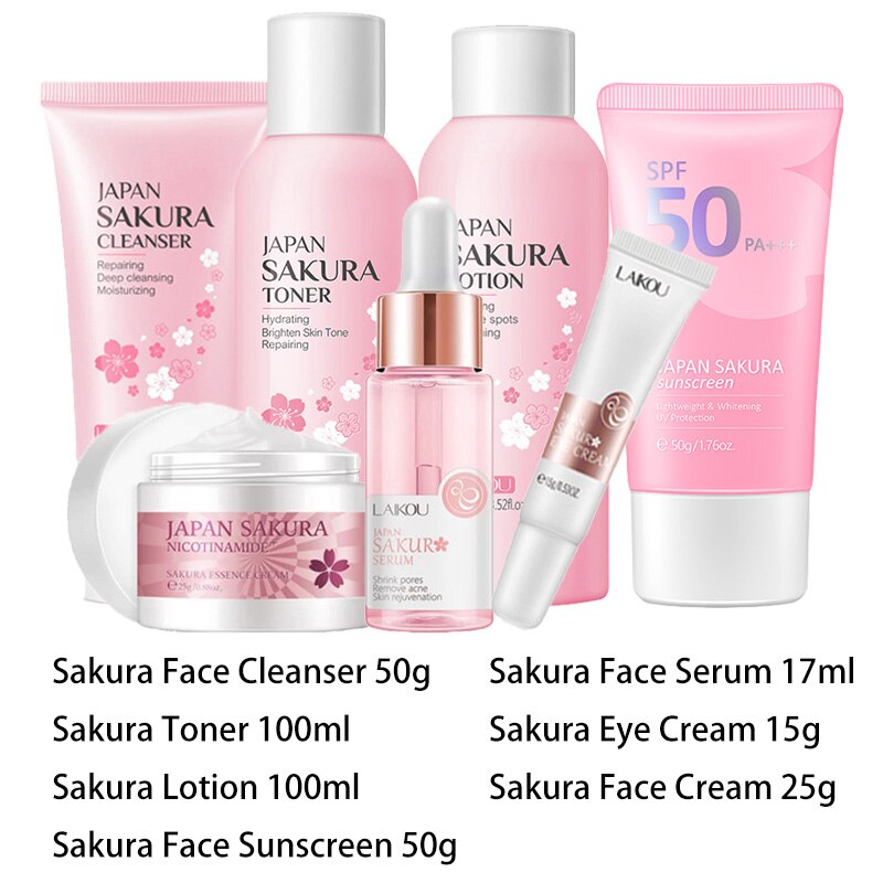 Japan Sakura Skin Care Set