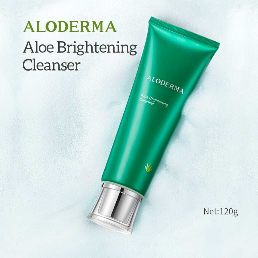 ALODERMA Aloe Brightening Skincare Set Toner Cream 5PCS