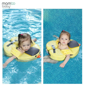 Child Waist Swim Ring: Non-Inflatable Buoy, Beach and Pool Accessories for Mambobaby Baby Float Swim Trainer