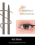 Judydoll New Black Liquid Eyeliner Pencil Waterproof 24 Hours Long Lasting Japanese Eye Makeup Smooth Superfine Eye Liner Pen