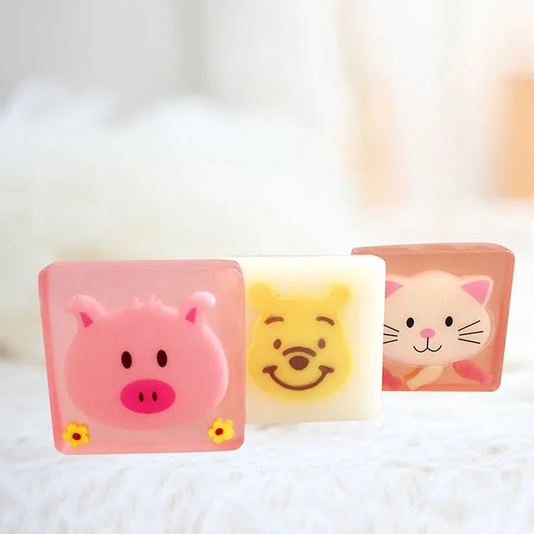 Cartoon Animal Handmade Soap Children's Handmade Washing  Animal Shape