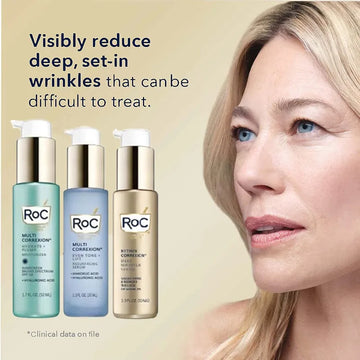 ROC Deep Skin Essence Moisturizing Skin Cream Product Deep Anti Wrinkle Face Cream Essence Skin Care